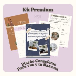 Kit Premium Pet-Friendly – Diseño consciente para vos y tu mascota